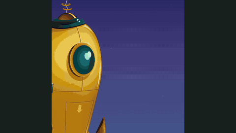 GitHub Unwrapped, frames from the BlitzFrames render