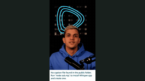 TikTok captions, frames from the BlitzFrames render